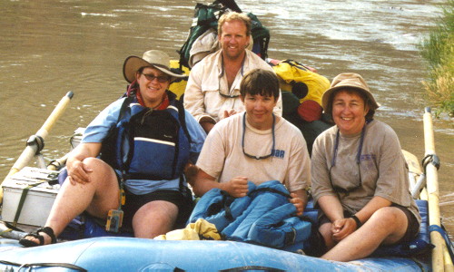 The African Queen raft crew